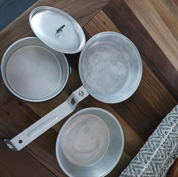 Palco vintage Camping pan/dish set. Frying pan, saucepan, dish. RV Tent *READ - Picture 8 of 8
